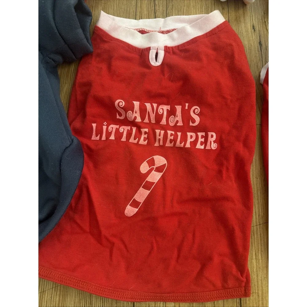 dog clothing lot size medium Christmas Themed Sweaters, Shirts, Hats, Socks